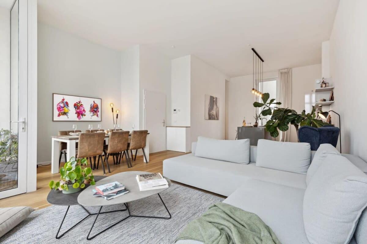 Bright Waterfront Apartment Amberes Exterior foto